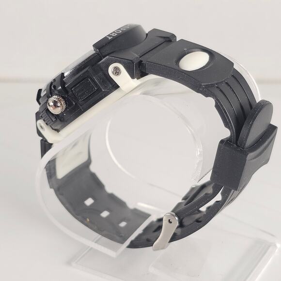 Juboos B-Sport Men's Analog Quartz Watch Black Green 37mm 30M Water Resistant - Picture 12 of 14